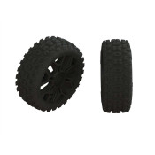 Dboots '2HO' Tire Set Glued Gun Metal (2) 17mm Hex fit 1/8th Typhon Mega and BLX 3S by ARRMA Dboots '2HO' Tire Set Glued Gun Metal (2) 17mm Hex fit 1/8th Typhon Mega and BLX 3S by ARRMA