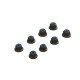Flanged Lock Nut M3 Black (4pcs) by Arrma SRP $8.39