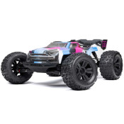 1/8 KRATON 6S V6 4X4 BLX Brushless Speed Monster Truck RTR, Blue/Pink by ARRMA SRP $1299.04