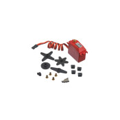 AR390136 ADS-7M V2 6.5kg Waterproof Servo Red, FUT spline, 39x40x20, by Arrma AR390136 ADS-7M V2 6.5kg Waterproof Servo Red, FUT spline, 39x40x20, by Arrma