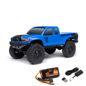 1/24 SCX24 Base Camp 4x4 Rock Crawler Brushed RTR - Blue by Axial SRP $303.48