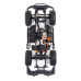 1/10 SCX10 III Base Camp 4X4 Rock Crawler Brushed RTR, White by Axial SRP $837.02