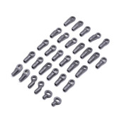 HD Rod Ends M4 (20): Capra 1.9 UTB, SCX10 III Base Camp Replaces AXI234006 by Axial SRP $22.74
