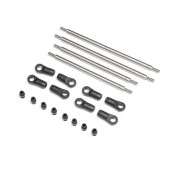 Rear Upper/Lower 4WS Links Set, Titanium: AXP8 by Axial SRP $86.88 Rear Upper/Lower 4WS Links Set, Titanium: AXP8 by Axial SRP $86.88