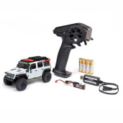 1/30 SCX30 Jeep Wrangler JLU 4X4 RTR Brushed Rock Crawler (Battery & Charger Included), White by Axial SRP $269.01