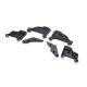 Shock Towers with Supports, FR/R: SCX10 III HP by Axial SRP $17.39