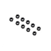 M3 Nut, Thin, Black (10) by Axial SRP $11.85 M3 Nut, Thin, Black (10) by Axial SRP $11.85