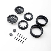 1.9 Raceline Daytona Beadlock Wheels, Black (2) by Axial SRP $39.54 1.9 Raceline Daytona Beadlock Wheels, Black (2) by Axial SRP $39.54