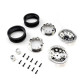 1.9 Raceline Daytona Beadlock Wheels, Chrome (2) by Axial SRP $39.54