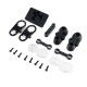 Taillights and License Plate, Jeep JT: SCX10 III by Axial SRP $21.09