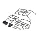 Body Mount & Cage Set: SCX10 III XJ by Axial SRP $55.40