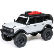 1/24 SCX24 Ford Bronco 4X4 RTR Brushed Rock Crawler (Battery & Charger Included), White by Axial SRP $392.78
