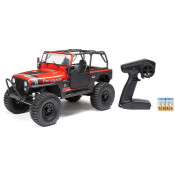 1/10 SCX10 III Jeep CJ-7 4X4 RTR Brushed Rock Crawler, Red by Axial SRP $1099.00