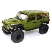 SCX6 Jeep JLU Wrangler 4WD Crawler 1/6 RTR: Green by Axial SRP $2508.55