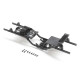 Chassis, XLong Wheel Base 153.7mm: SCX24 by Axial SRP $33.91