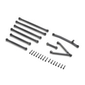 Suspension Links, Xlong Wheel Base 153.7mm: SCX24 by Axial SRP $27.91 Suspension Links, Xlong Wheel Base 153.7mm: SCX24 by Axial SRP $27.91