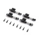 Shock Set, Assembled (4 PCS): SCX24 Bronco by Axial SRP $41.88
