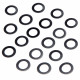 Shim Set, 9.5 x 16 x .1, .3, .5mm (6ea) for Axial Ryft (Replaces AXI236105)