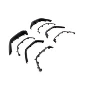 SCX6: Jeep JLU FR & RR Fenders & Mounts SCX6: Jeep JLU FR & RR Fenders & Mounts