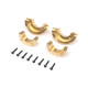 Knuckle Weights, Brass 5.2g/9.2g (4): SCX24, AX24 by Axial SRP $72.21