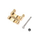 Rear Upper Link Mount, Brass 1.5g: SCX24 by Axial SRP $39.56