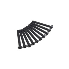 AXA120 Hex Socket Button Head M3x25mm Black (10)
