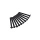 AXA120 Hex Socket Button Head M3x25mm Black (10)