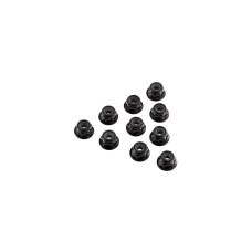 Serrated Nylon Lock Nut Black 4mm (10) by Axial SRP $16.48
