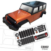 1/10 Crawler Body WB 300mm Width 200mm by Team C SRP $68.79 1/10 Crawler Body WB 300mm Width 200mm by Team C SRP $68.79