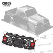 1/10 Crawler Body WB 300mm Width 210mm by Team C SRP $68.79 1/10 Crawler Body WB 300mm Width 210mm by Team C SRP $68.79