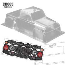 1/10 Crawler Body WB 300mm Width 210mm by Team C SRP $68.79