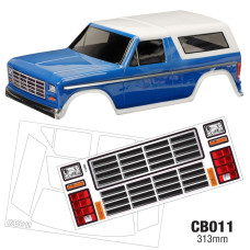 1/10 Crawler Body WB 313mm Width 220mm by Team C SRP $83.08 1/10 Crawler Body WB 313mm Width 220mm by Team C SRP $83.08