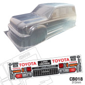 1/10 Toyota Land Cruiser Crawler Body WB 313mm Width 220mm by Team C SRP $88.75