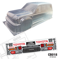 1/10 Toyota Land Cruiser Crawler Body WB 313mm Width 220mm by Team C SRP $88.75