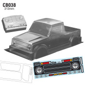 1/10 Sumo Crawler Body, 313mm by Team C SRP $94.06