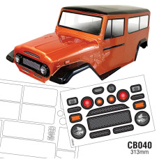 1/10 Crawler Body WB 313mm Width 220mm SRP $83.08 1/10 Crawler Body WB 313mm Width 220mm SRP $83.08