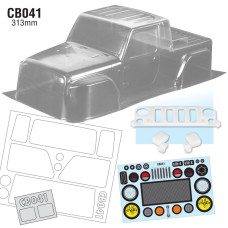 1/10 JP1 Crawler Body WB 313mm Width 210mm by Team C SRP $103.85