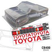 1/10 Toyota Hilux Crawler Body WB 324mm Width 240mm SRP $133.15