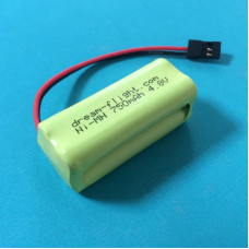 4.8V NiMH 750mAh Rx Battery for Weasel/Ahi by Dreamflight 4.8V NiMH 750mAh Rx Battery for Weasel/Ahi by Dreamflight