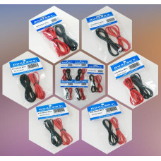Dual Sky 14AWG flexible silicon wire, red x 1m, black x 1m SRP $10.62