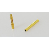 Dual Sky DB2 SET Motor Bullet Plug Male/Female (3 pairs w/ shrink tube), D = 2.3mm SRP $1.99