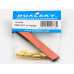 Dual Sky DB6 SET Motor Bullet Plug Male/Female (3 pairs w/ shrink tube), D = 6.0mm SRP $10.67