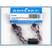 Dualsky 3-WIRE, 3 LEAD , HEAVY DUTY SWITCH With Safety Clip Suit JR, Spektrum, Futaba and Hitec SRP $16.93