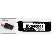 Dual Sky RXB06001 600mah 1S 3.7v 20C LiPo DLG Receiver Battery with Servo Connector 15g 55x18x7.5mm SRP $13.86 Dual Sky RXB06001 600mah 1S 3.7v 20C LiPo DLG Receiver Battery with Servo Connector 15g 55x18x7.5mm SRP $13.86