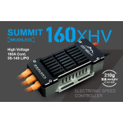 Dual Sky SUMMIT 160XHV 160Amp 5-14S Brushless Aircraft ESC SRP $656.31