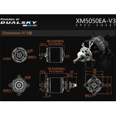 Dual Sky XM5050EA-12 V3 610kv 70E Brushless Outrunner XMotor 290g 12x10 to 15x8E Prop Reaplces 10cc 0.5-0.60 Glow Engine SRP $244.66 Dual Sky XM5050EA-12 V3 610kv 70E Brushless Outrunner XMotor 290g 12x10 to 15x8E Prop Reaplces 10cc 0.5-0.60 Glow Engine SRP $244.66