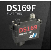 Dual Sky DS169F Micro Flat Thin Metal Gear 2.8kg, 0.06sec HV 7.4v Servo 9g 23.5x8.5x24mm Suit gliders, F5K, F5J, e-RES SRP $64.48