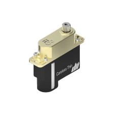 Dual Sky T8 Thin Coreless Programable HV Metal Gear Servo, 1kg 0.18sec @ 3.3v - 3kg 0.08sec @ 8.4v 10g 23.53x8x22.3mm 15T Spline SRP $107.55