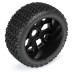 Thrasher Off-Road 1:8 Buggy Tires Mounted on Black Ripper 17mm Wheels (2) for Front or Rear by Duratrax SRP $79.80 Thrasher Off-Road 1:8 Buggy Tires Mounted on Black Ripper 17mm Wheels (2) for Front or Rear by Duratrax SRP $79.80