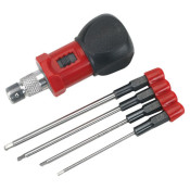 4-Piece Metric Hex Wrench Set with Handle by Dynamite SRP $95.17 4-Piece Metric Hex Wrench Set with Handle by Dynamite SRP $95.17